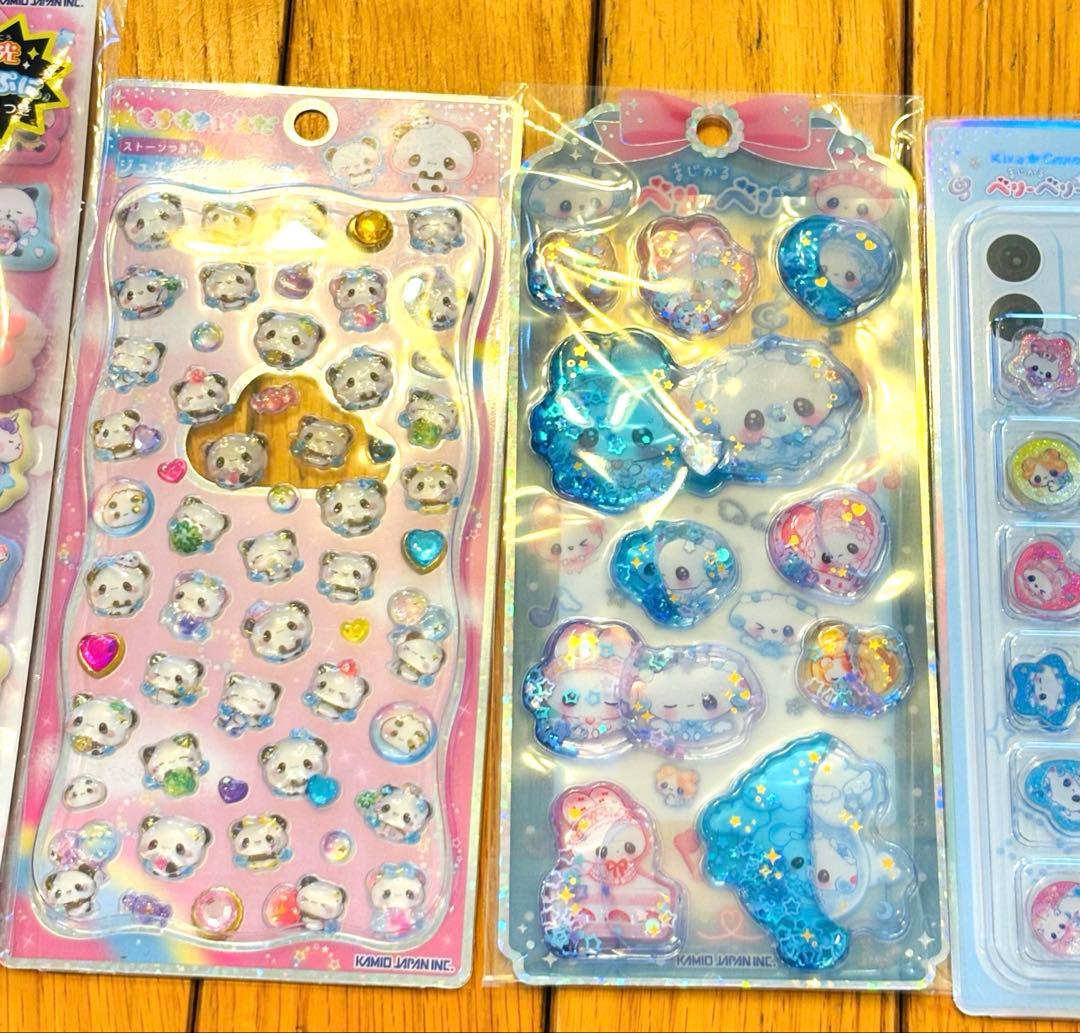 ❗️正規品❗️もちもちパンダシール&マジカルベリーベリーシール等6点セット！