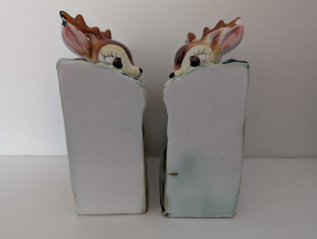 ヴィンテージ バンビ ブックスタンド ブックエンド