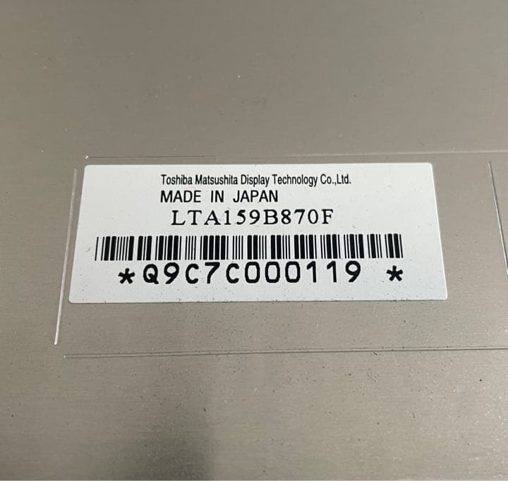 5号機　大一　中森明菜スロット伝説　液晶パネル　液晶基板付　ジャンク扱い