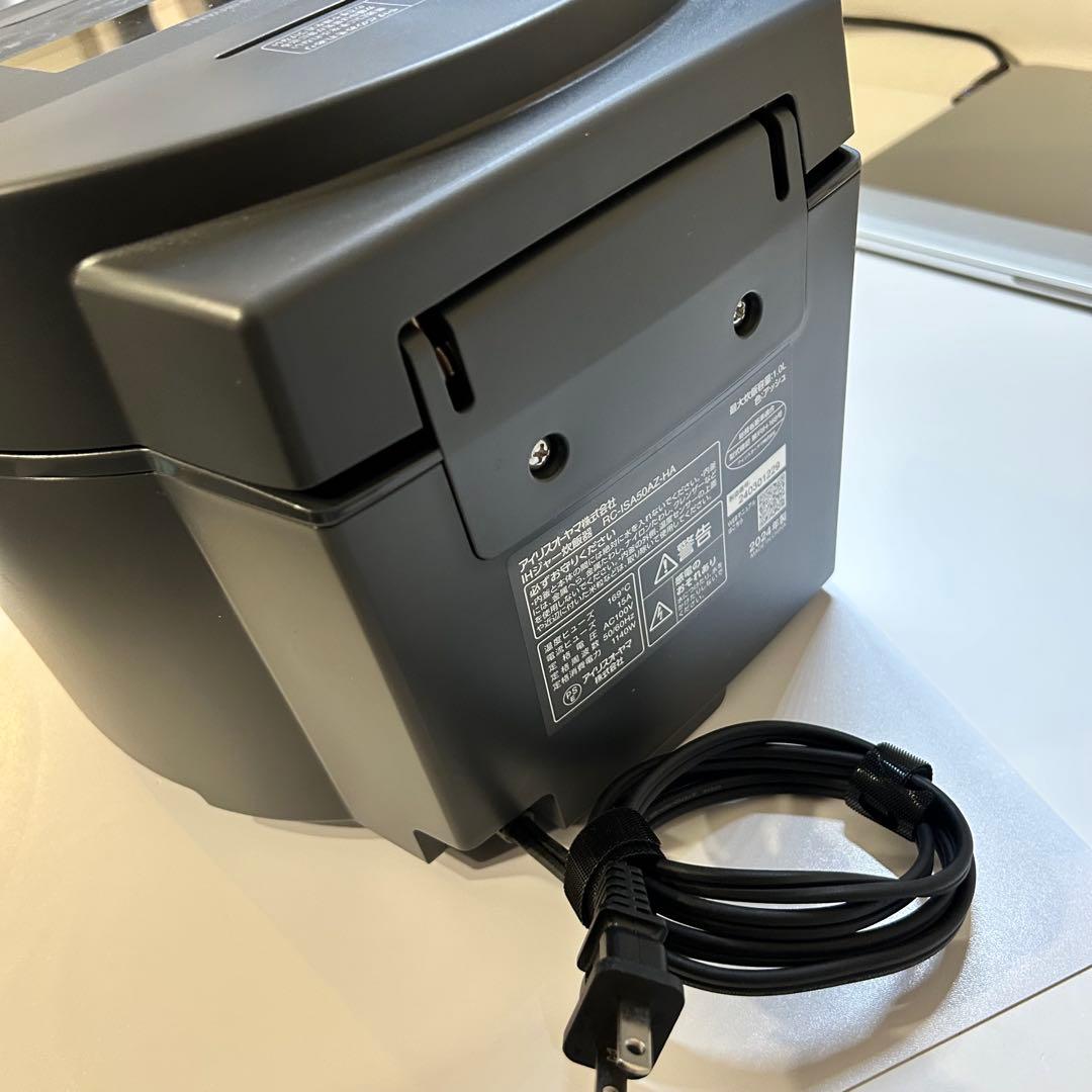 【美品】アイリスオーヤマ IH炊飯器 5.5合 アッシュ Amazon限定
