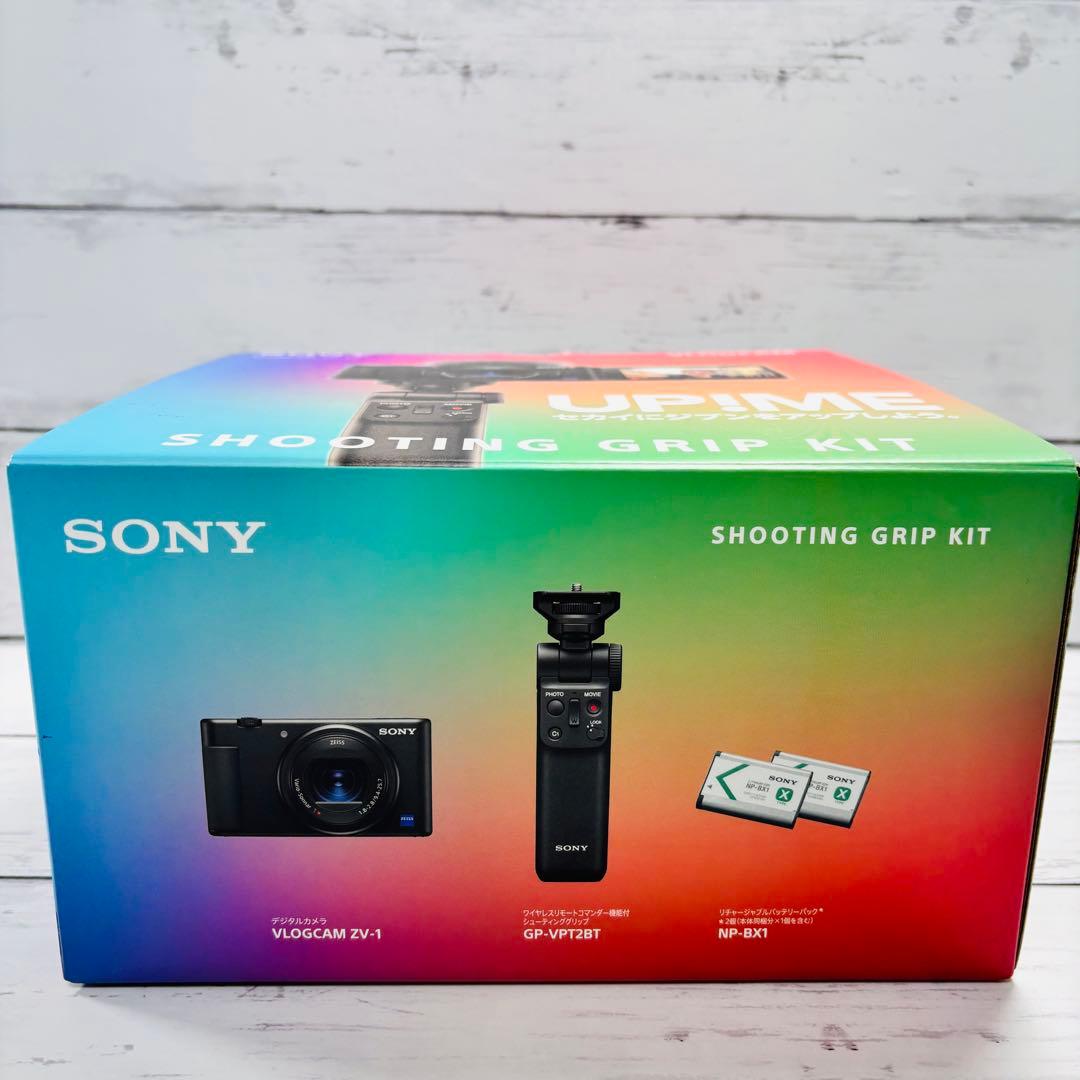 美品！ZV-1G SONY VLOGCAM シューティンググリップキット　説明書