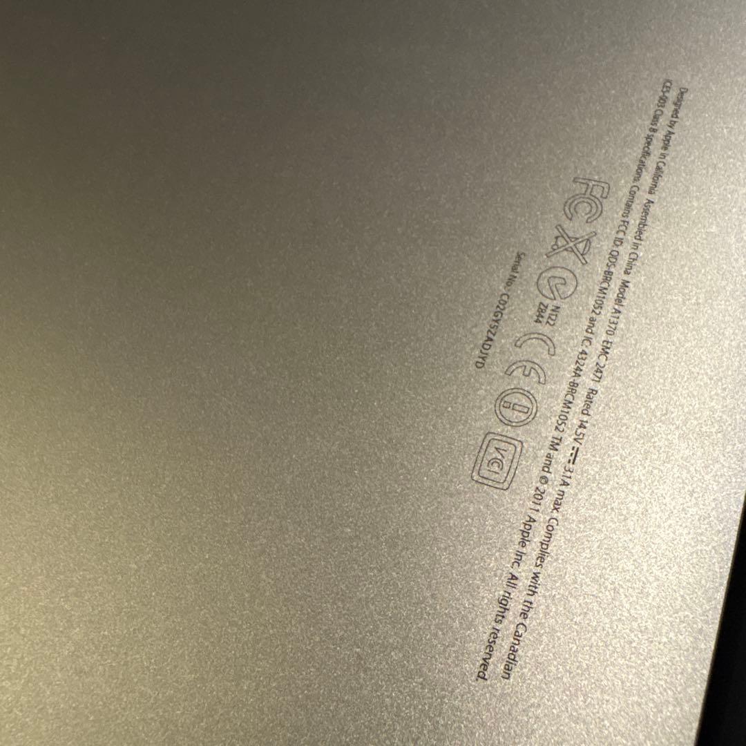 MacBookAir A1370 11インチ Late2010