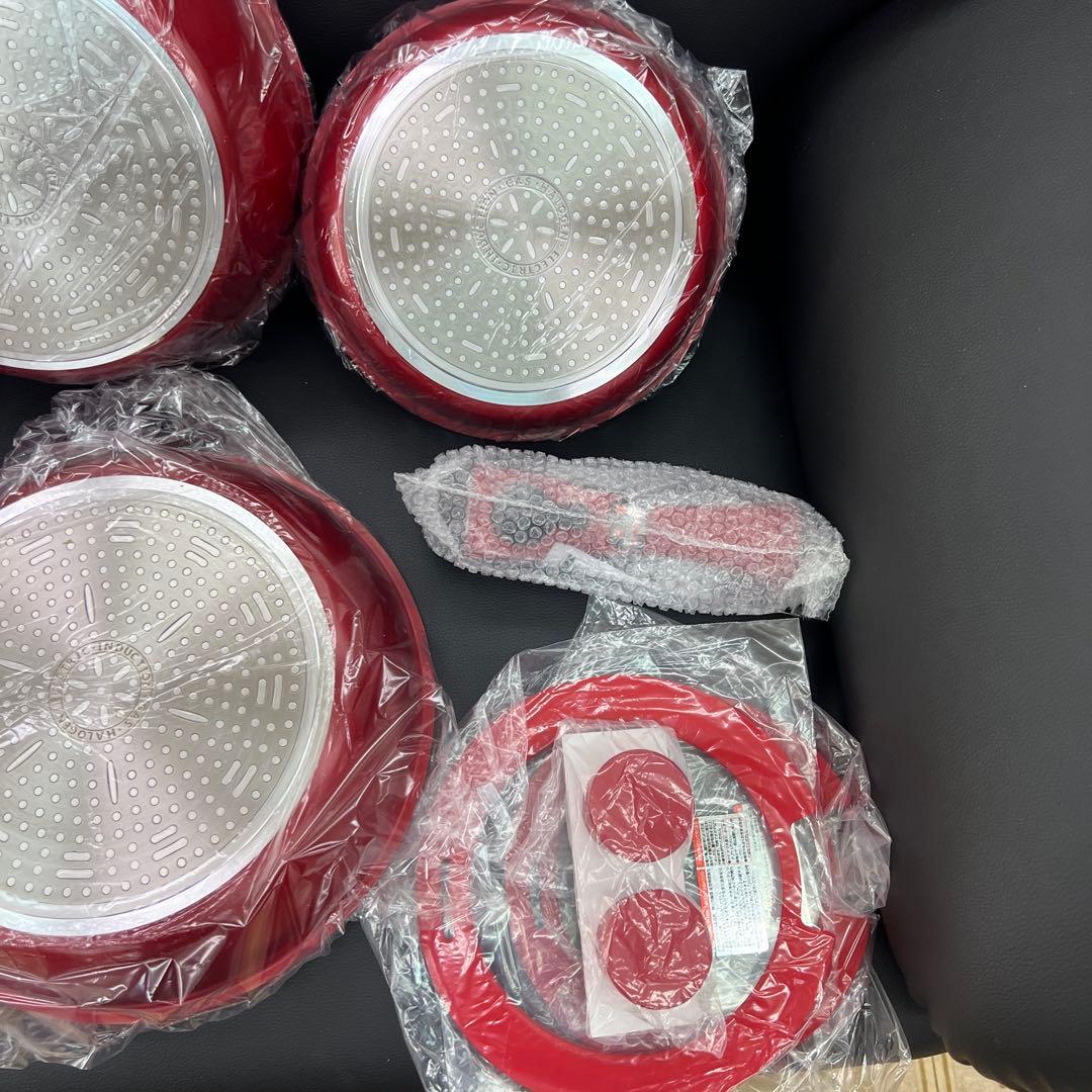 ★新品送料込デリシャスサインエボルトフライパン8点セット新生活にも