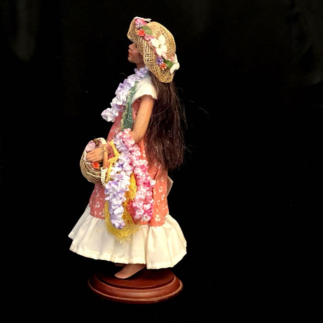 [希少]ハワイ　人形　ハワイアンドール　　　置物　ヴィンテージ