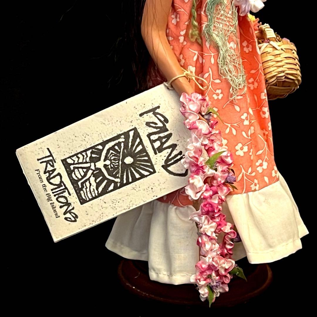 [希少]ハワイ　人形　ハワイアンドール　　　置物　ヴィンテージ