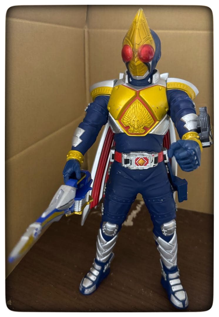 【希少・4体セット】仮面ライダー剣（ブレイド） ビッグサイズソフビフィギュア