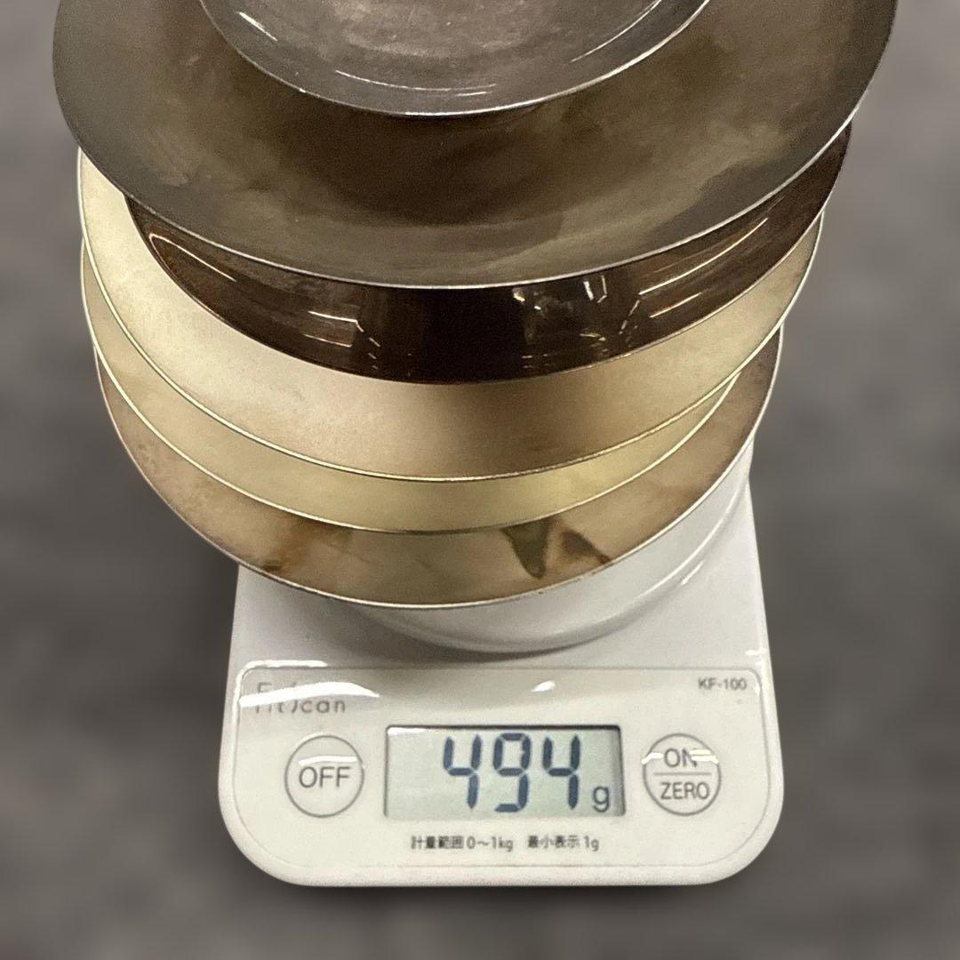 ネ*羽様 銀杯　純銀494g