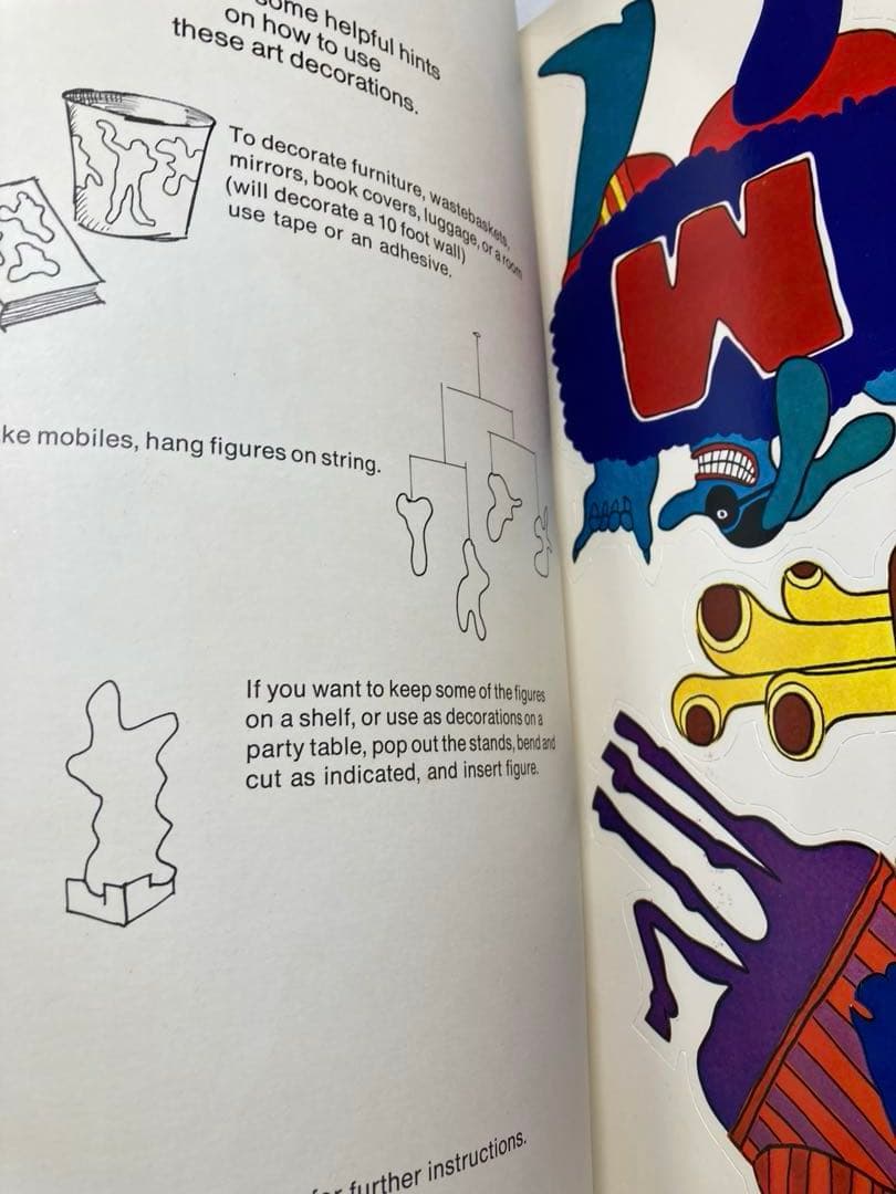 超希少・未使用1968年当時物 ビートルズ イエローサブマリン ポップアウト