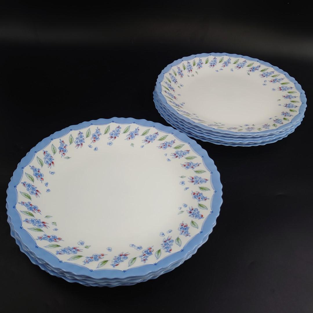 231【12枚セット】Luminarc 直径25cm プレート