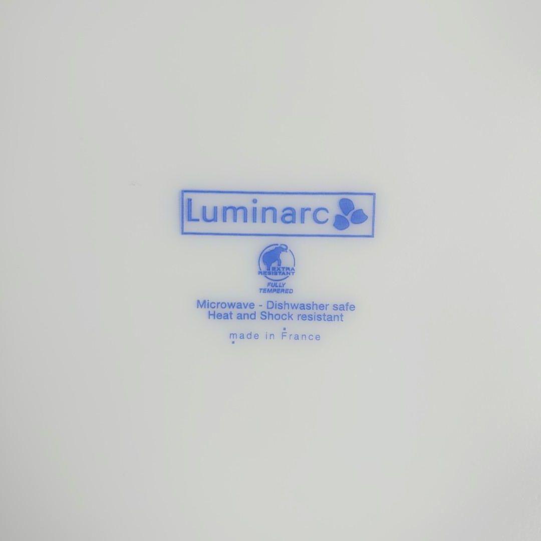 231【12枚セット】Luminarc 直径25cm プレート