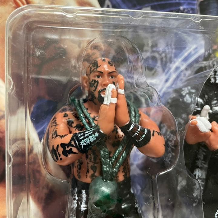 プロレスフィギュア　黒師無双