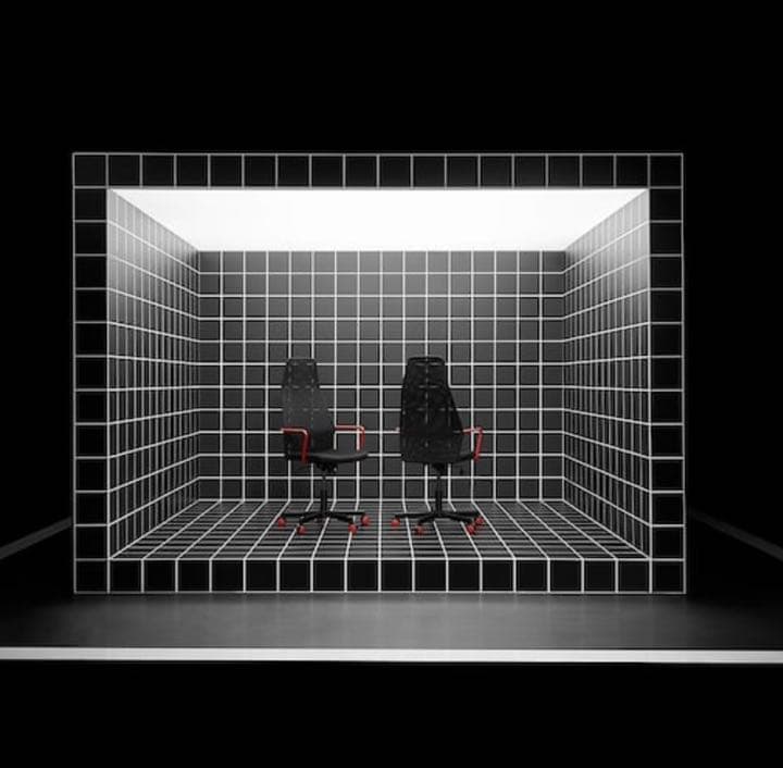 IKEA イケア HUVUDSPELARE フーヴドスぺラレ　ゲーミングチェア