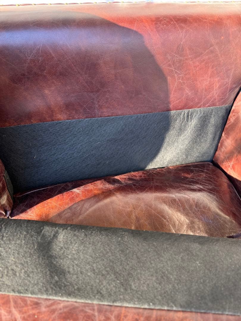 HALO　ハロ　バルモラル　3人掛けレザーソファ