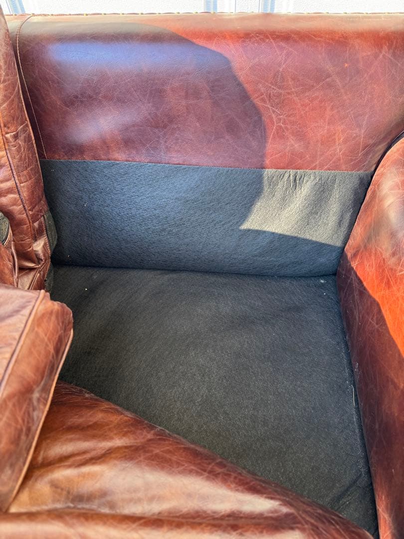 HALO　ハロ　バルモラル　3人掛けレザーソファ