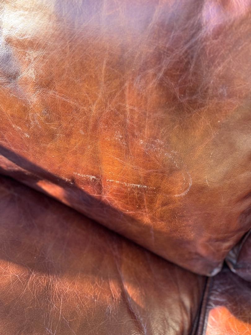 HALO　ハロ　バルモラル　3人掛けレザーソファ