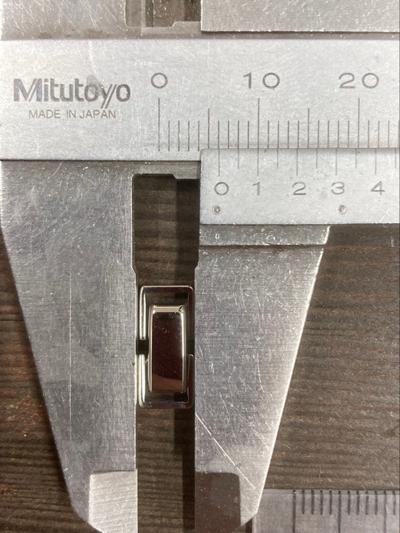 Pt850 中折れクラスプ　チェーン用金具