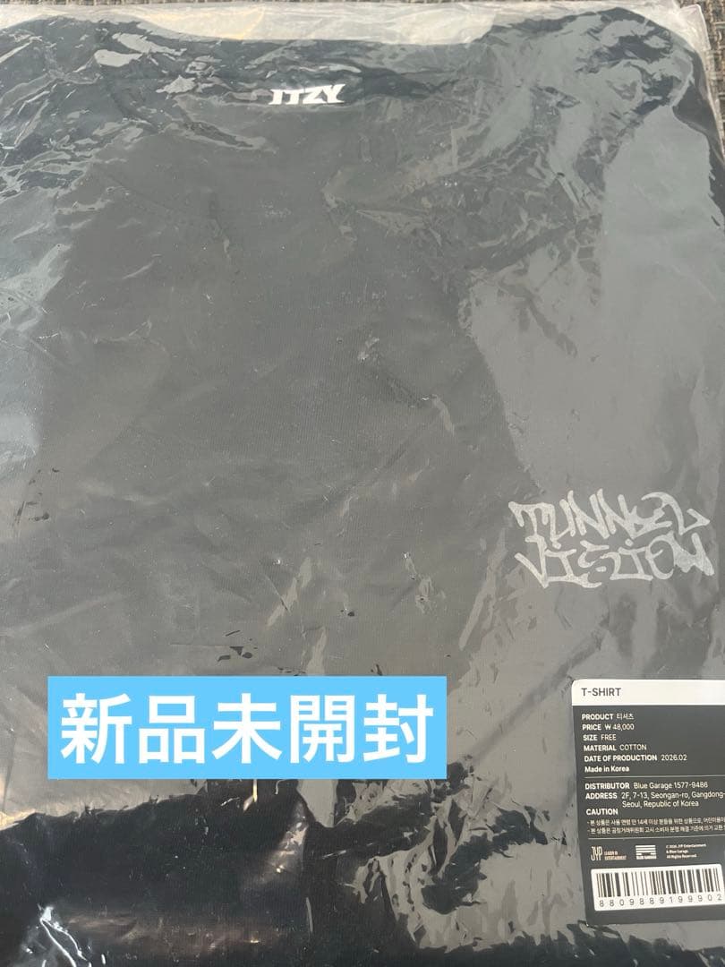 ITZY TUNNEL VISION ソウルコン Tシャツ