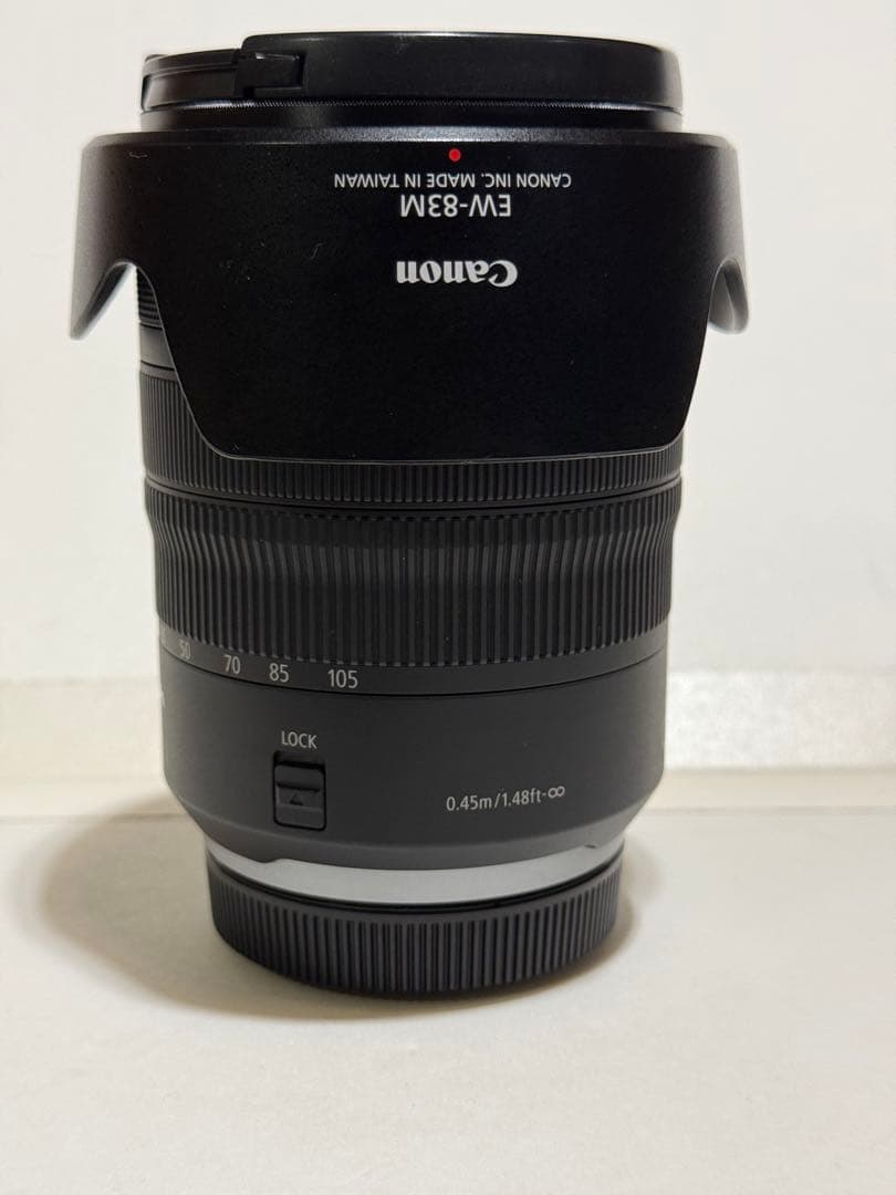 Canon RF24-105mm F4 L IS USM ポーチ、プロテクター付