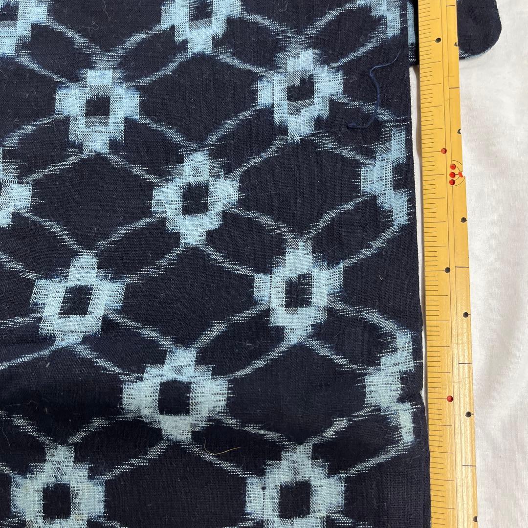 137 絣　浴衣 着物　リメイク用