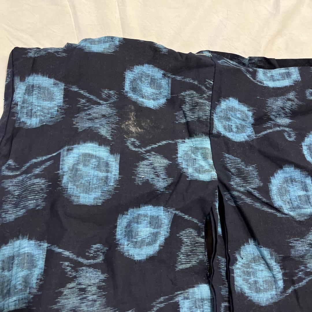 137 絣　浴衣 着物　リメイク用