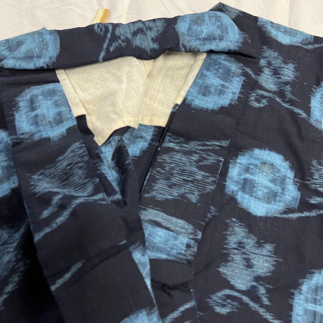 137 絣　浴衣 着物　リメイク用