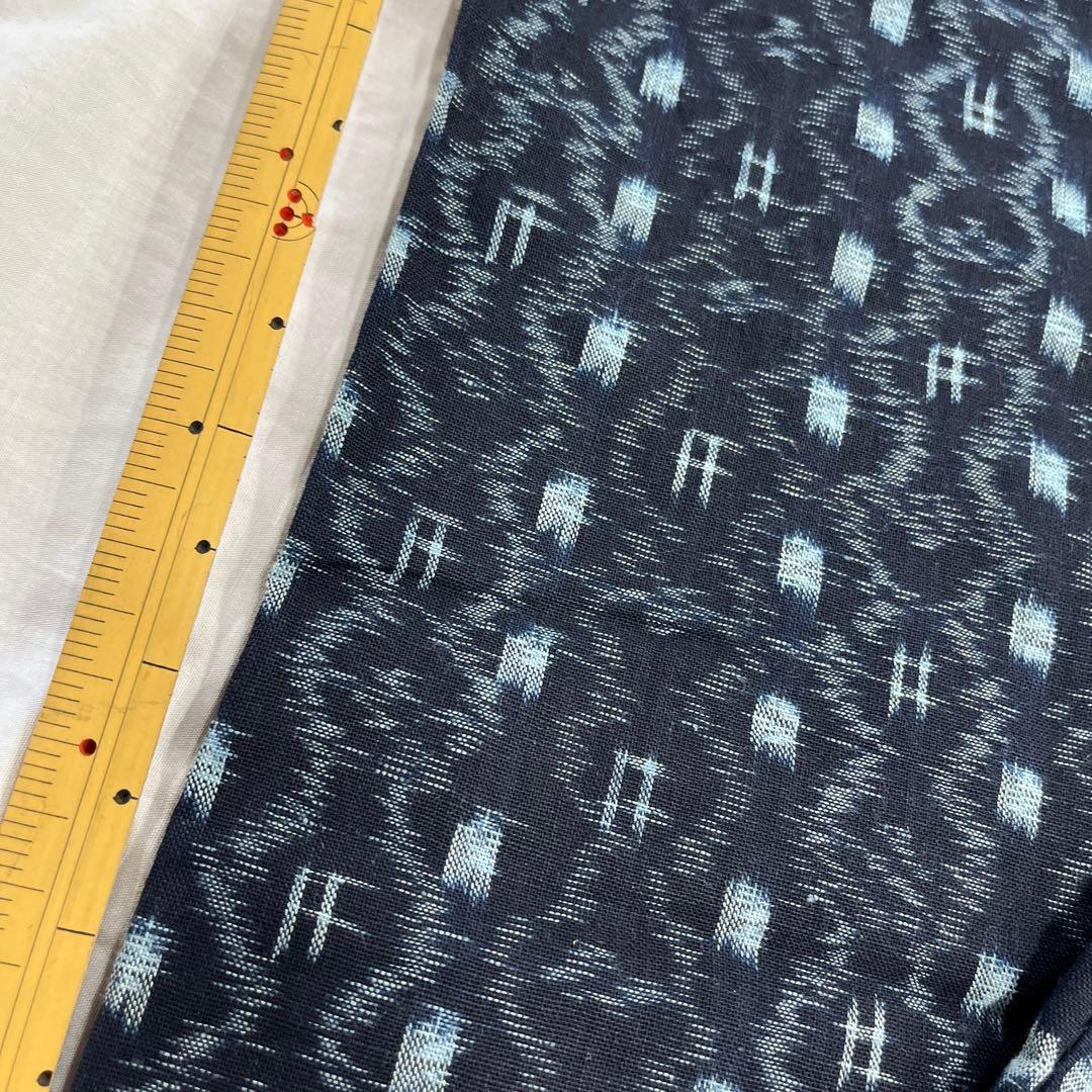 137 絣　浴衣 着物　リメイク用