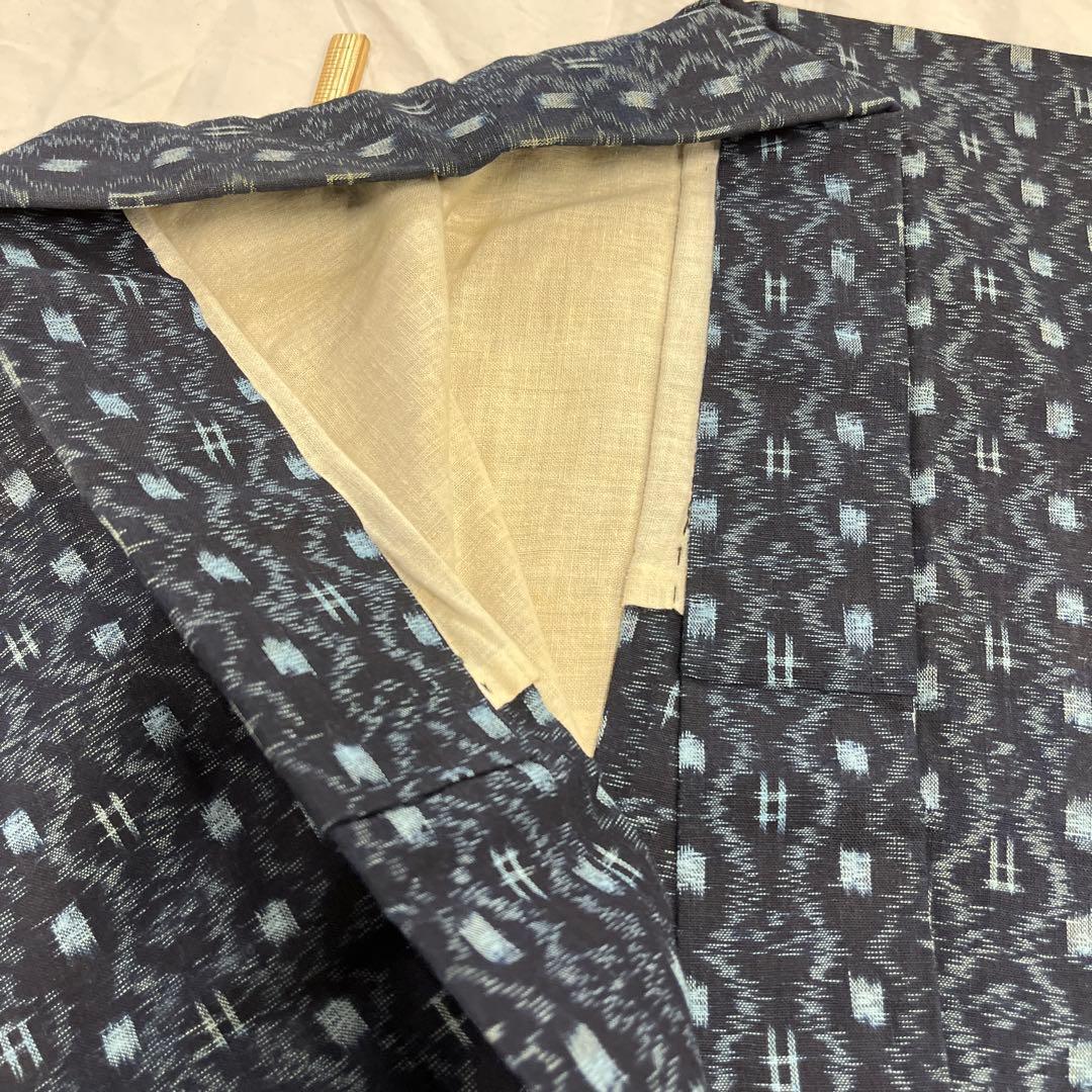137 絣　浴衣 着物　リメイク用