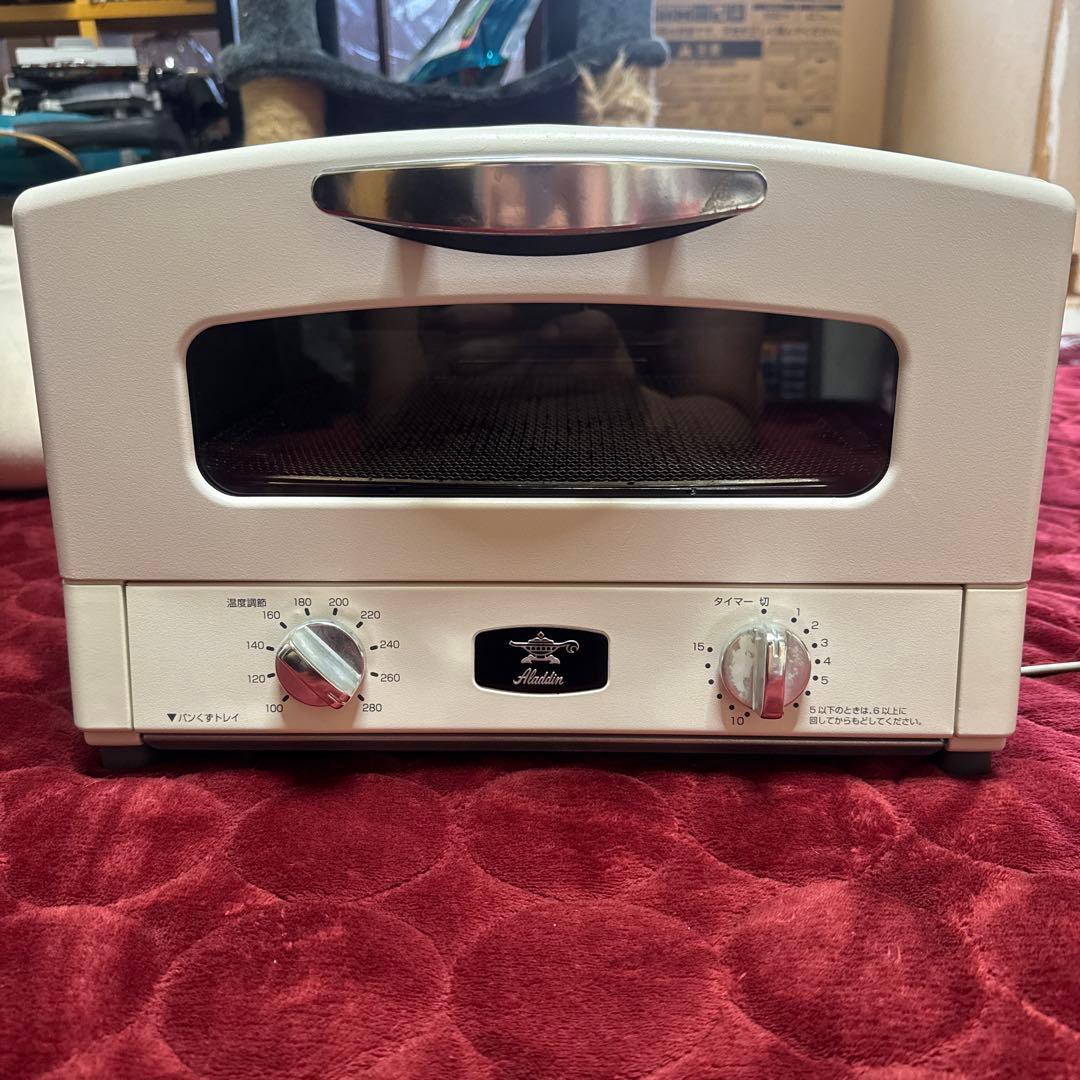 アラジン グラファイトグリル・トースター4枚焼　ホワイト 2021年製