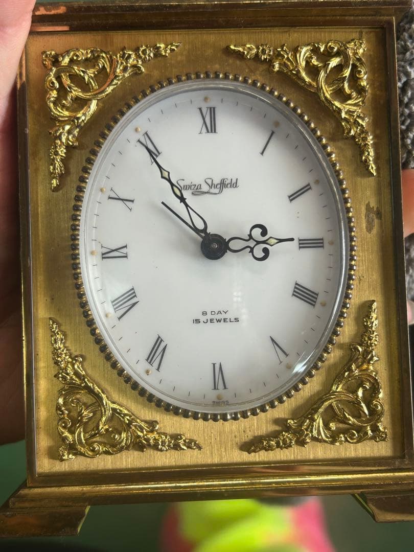 SWIZA製 置時計 ジャンク品