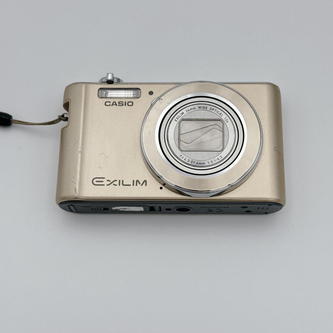 【良品】CASIO EXILIM デジタルカメラ EX-ZS190 ゴールド