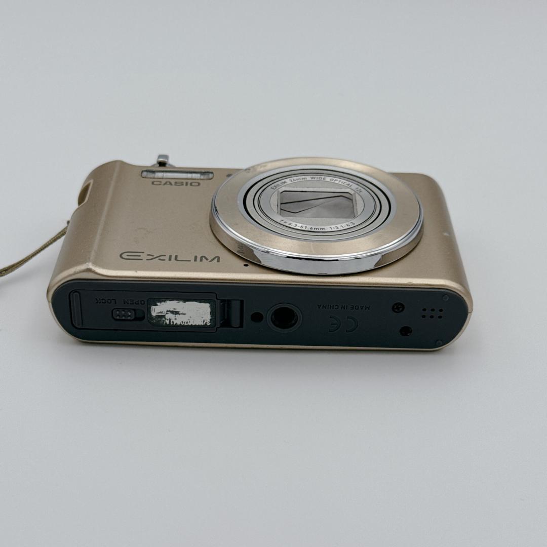 【良品】CASIO EXILIM デジタルカメラ EX-ZS190 ゴールド