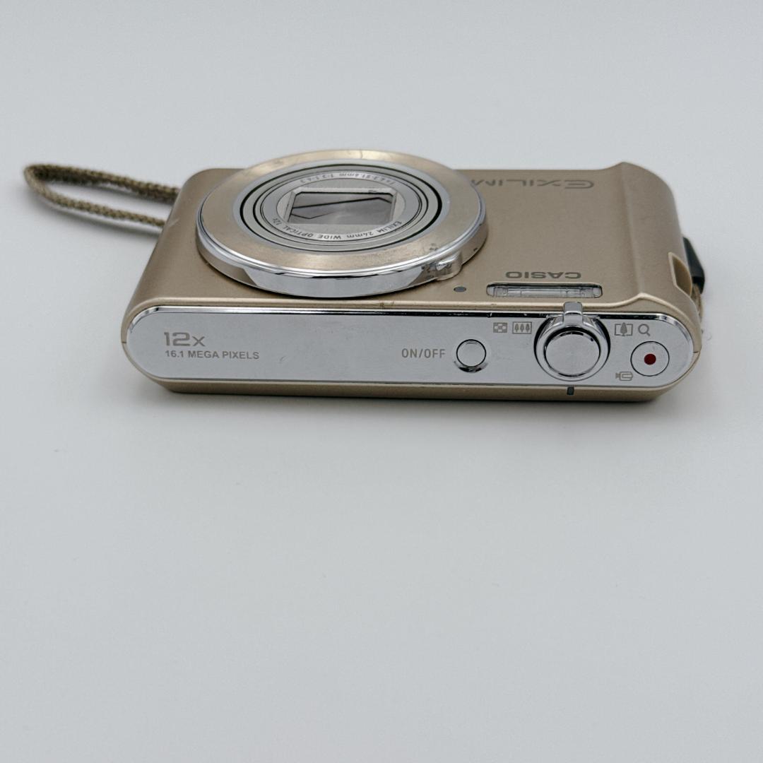 【良品】CASIO EXILIM デジタルカメラ EX-ZS190 ゴールド
