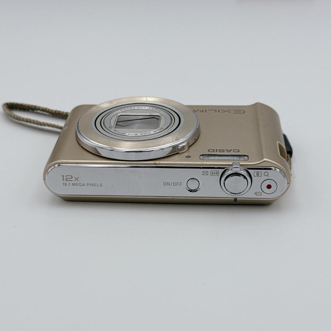 【良品】CASIO EXILIM デジタルカメラ EX-ZS190 ゴールド