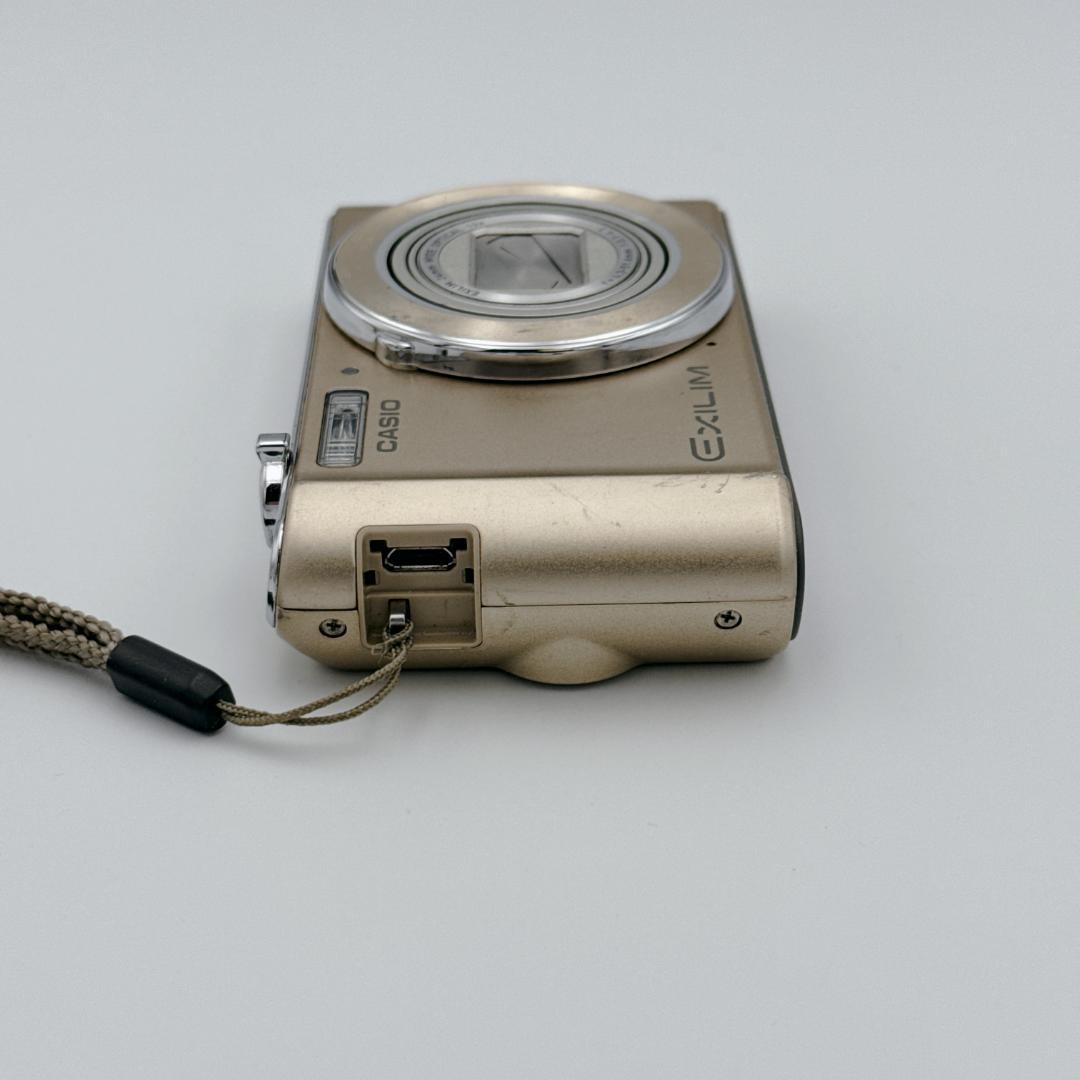 【良品】CASIO EXILIM デジタルカメラ EX-ZS190 ゴールド