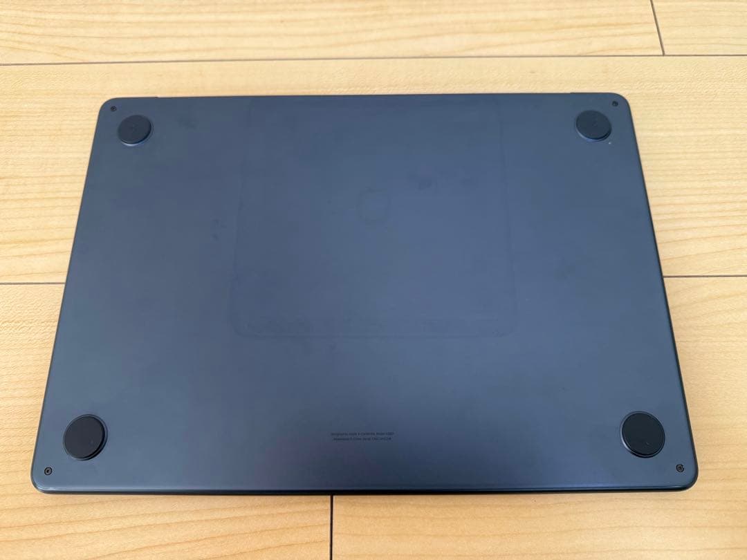 M2 MacBookAir メモリ24GB ストレージ512GB ミッドナイト