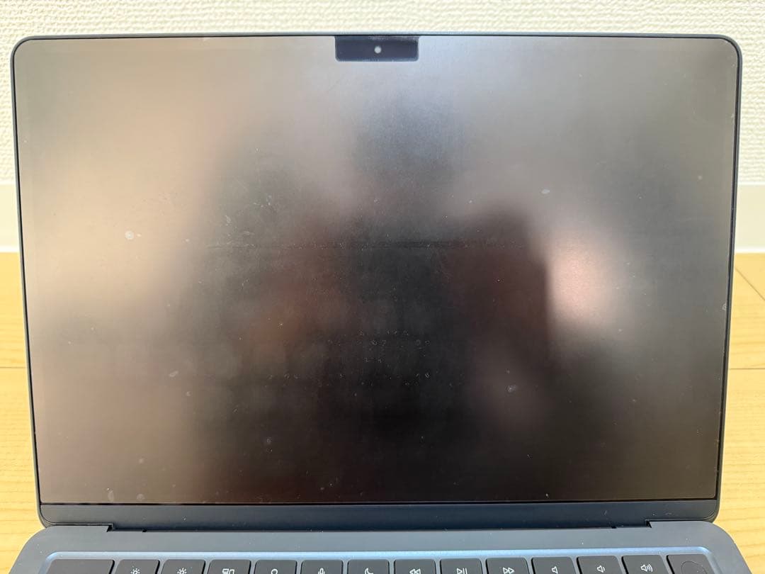 M2 MacBookAir メモリ24GB ストレージ512GB ミッドナイト
