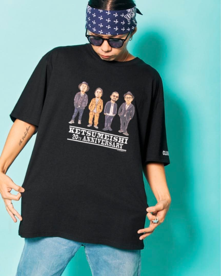 【激レア・新品・20th記念会員限定】ケツメイシ　Tシャツ　XL 黒