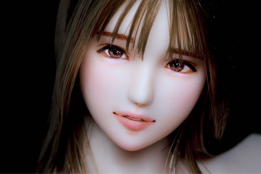 ♪♪ 1/6 　ドール カスタムドールヘッド　1777　瞳留(める)　　♪♪