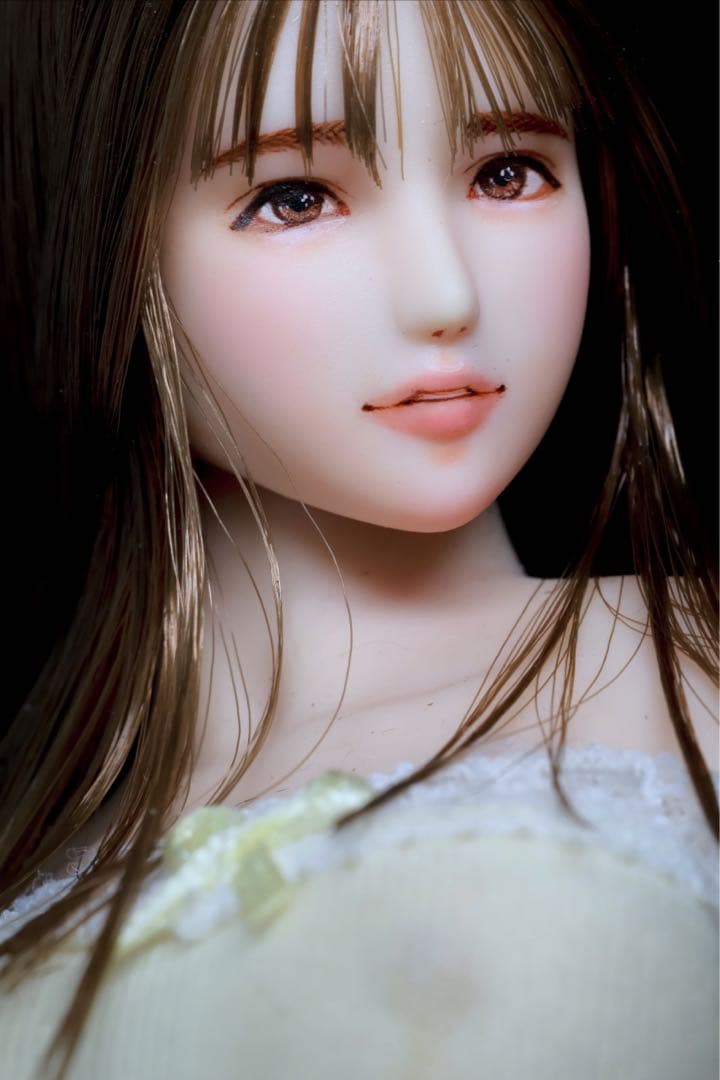 ♪♪ 1/6 　ドール カスタムドールヘッド　1777　瞳留(める)　　♪♪