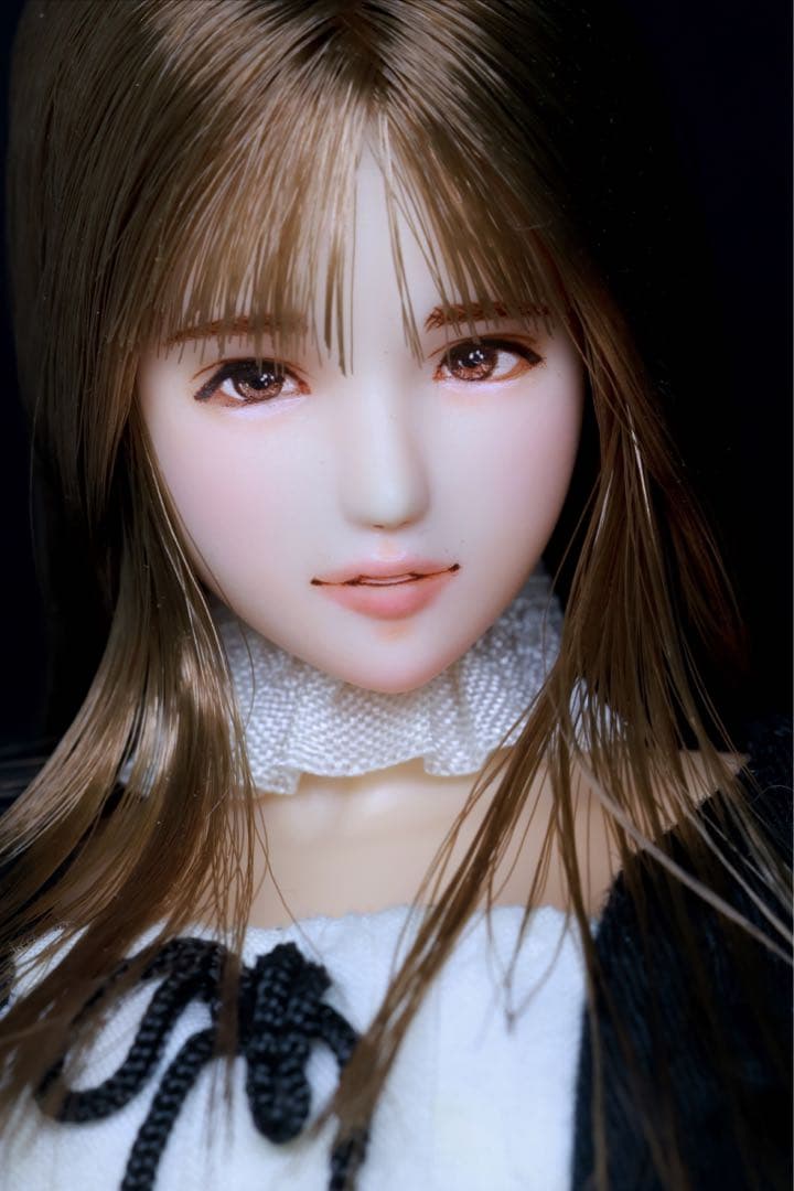 ♪♪ 1/6 　ドール カスタムドールヘッド　1777　瞳留(める)　　♪♪