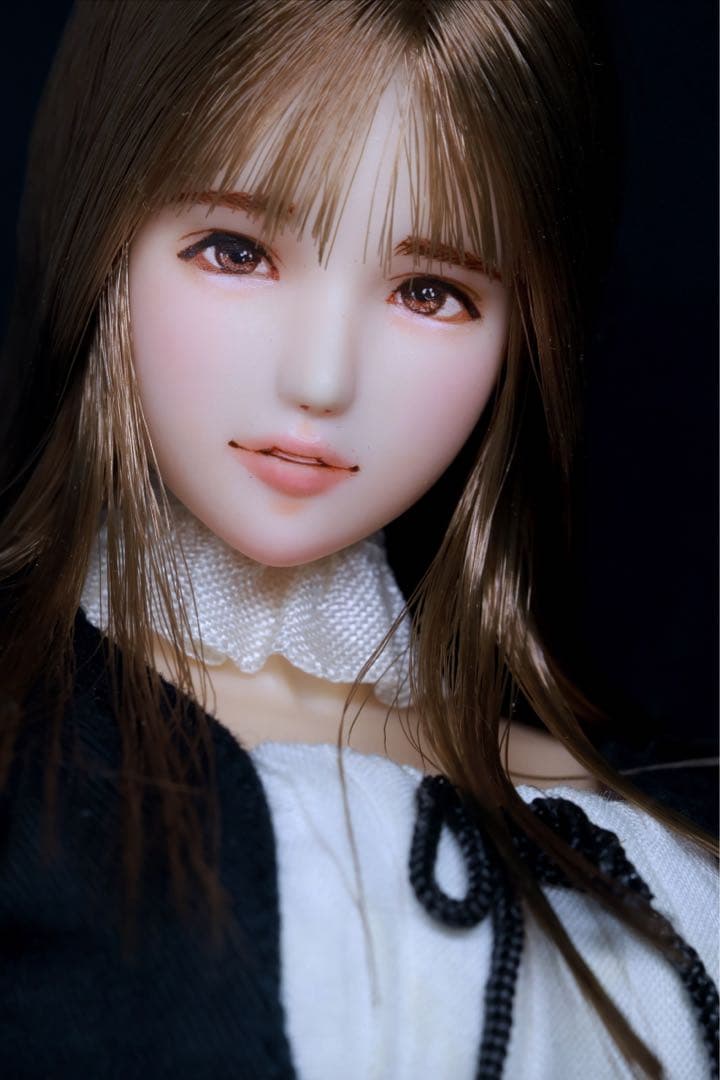 ♪♪ 1/6 　ドール カスタムドールヘッド　1777　瞳留(める)　　♪♪