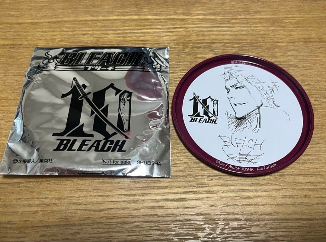 BLEACH 10周年記念 藍染惣右介 コースター