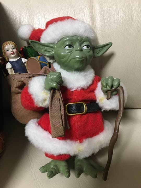 【匿名配送】スターウォーズ/クリスマス/ヨーダ/フィギュア