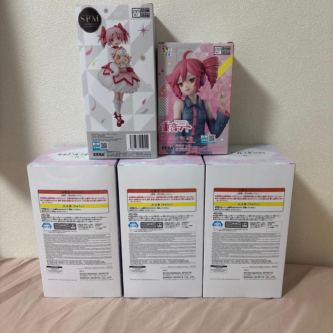 まどか☆マギカ 重音テト フィギュア 6体セット