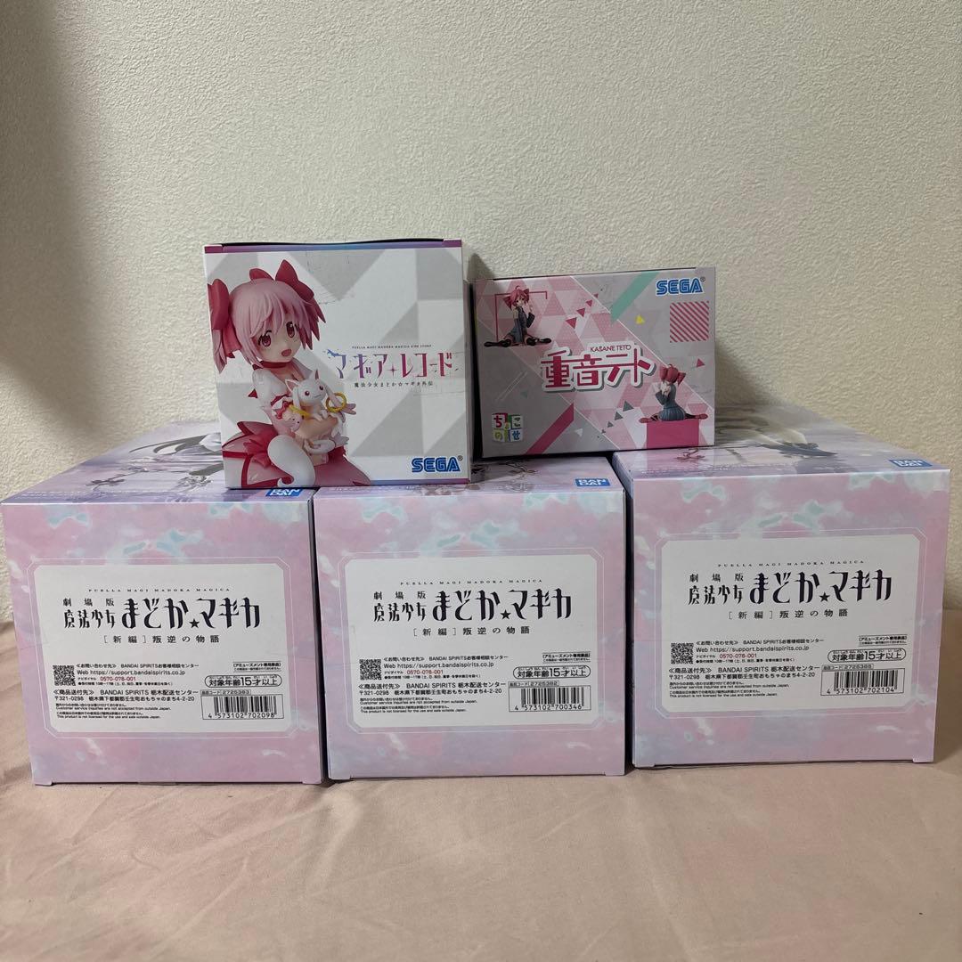 まどか☆マギカ 重音テト フィギュア 6体セット