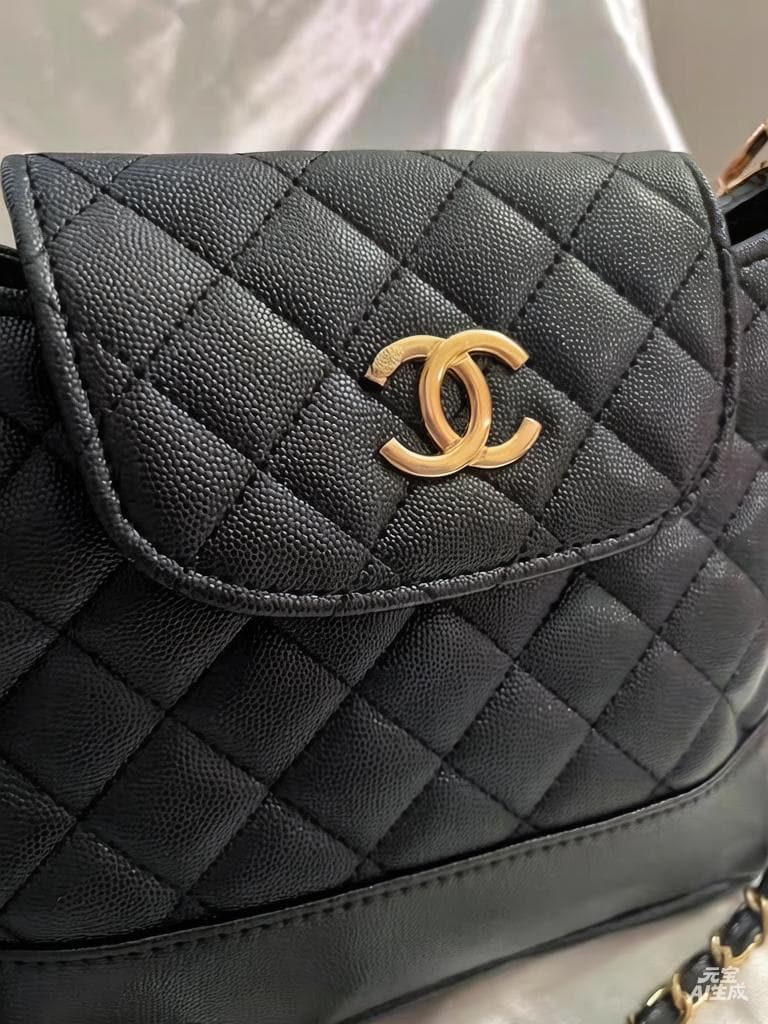 ノベルティ CC ロゴ チェーン ショルダー バック