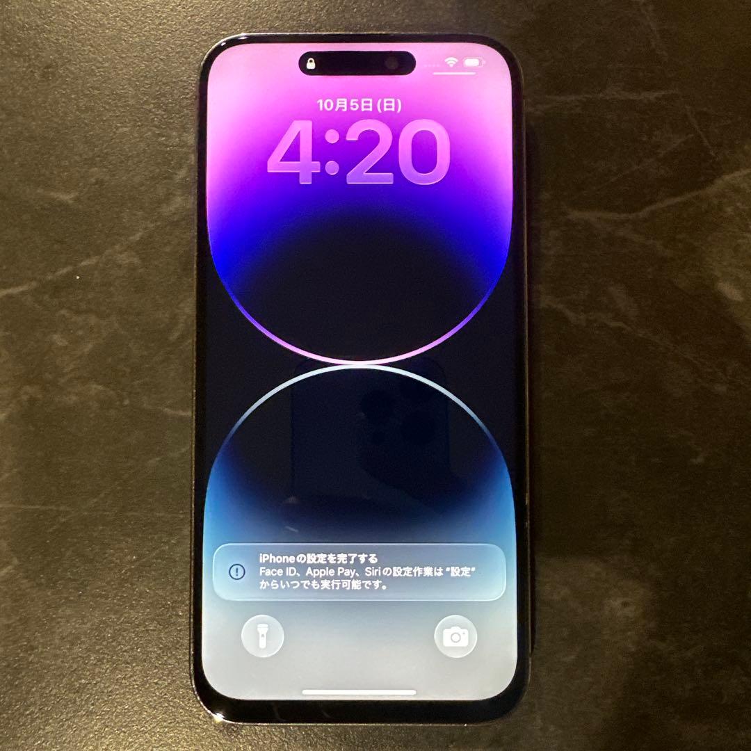 Apple iPhone 14 Promax 128GB ディープパープル