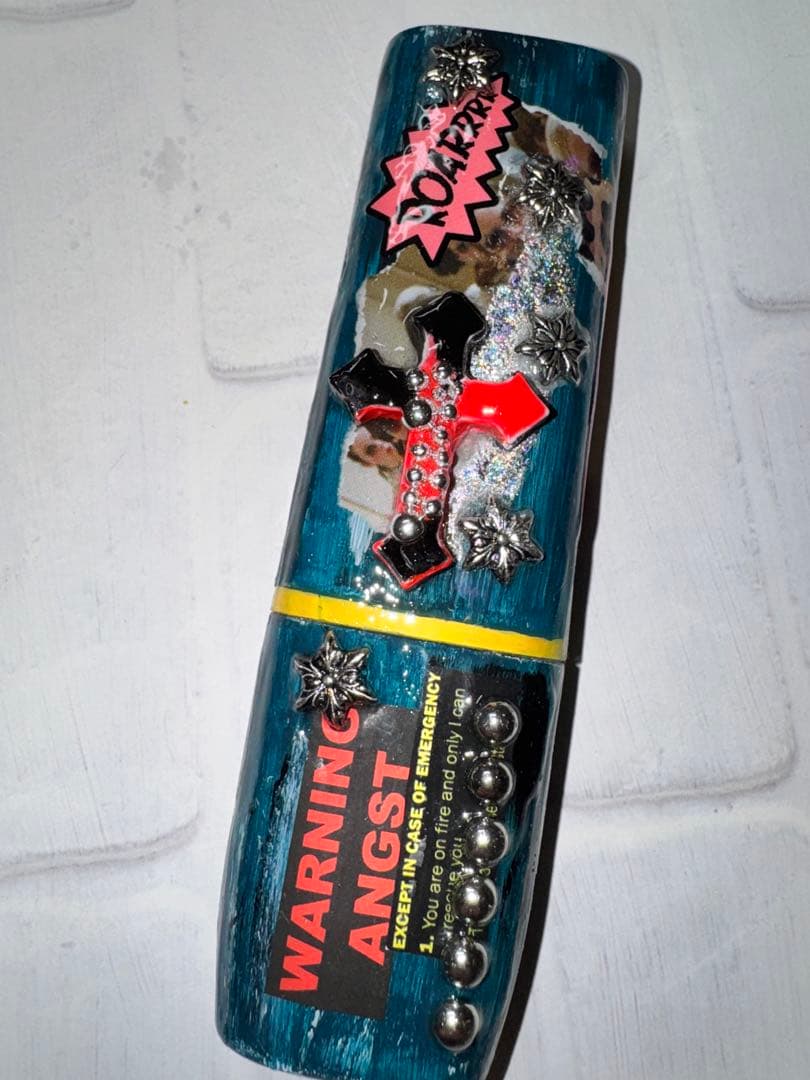 iQOS イルマワンケース デニムアートコラージュ