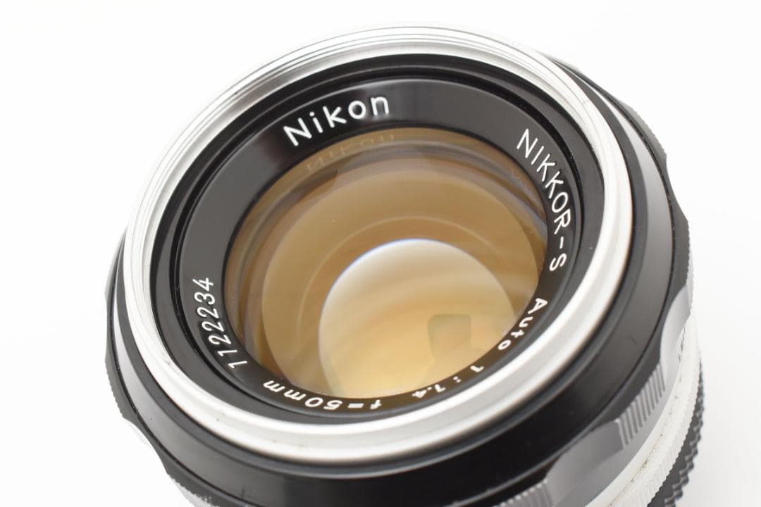 美品★ ニコン NIKKOR-S AUTO 50mmF1.4Ai改 #18644