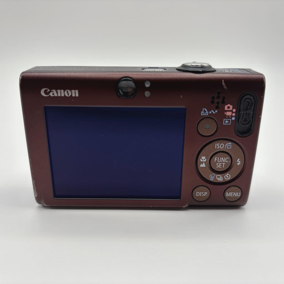 【外観美品】Canon IXY DIGITAL 20 IS ブラウン 付属品完備